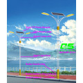 WPSRR-8701 3~15m Municipal Road Hot DIP Galvanized Steet Light Pole style